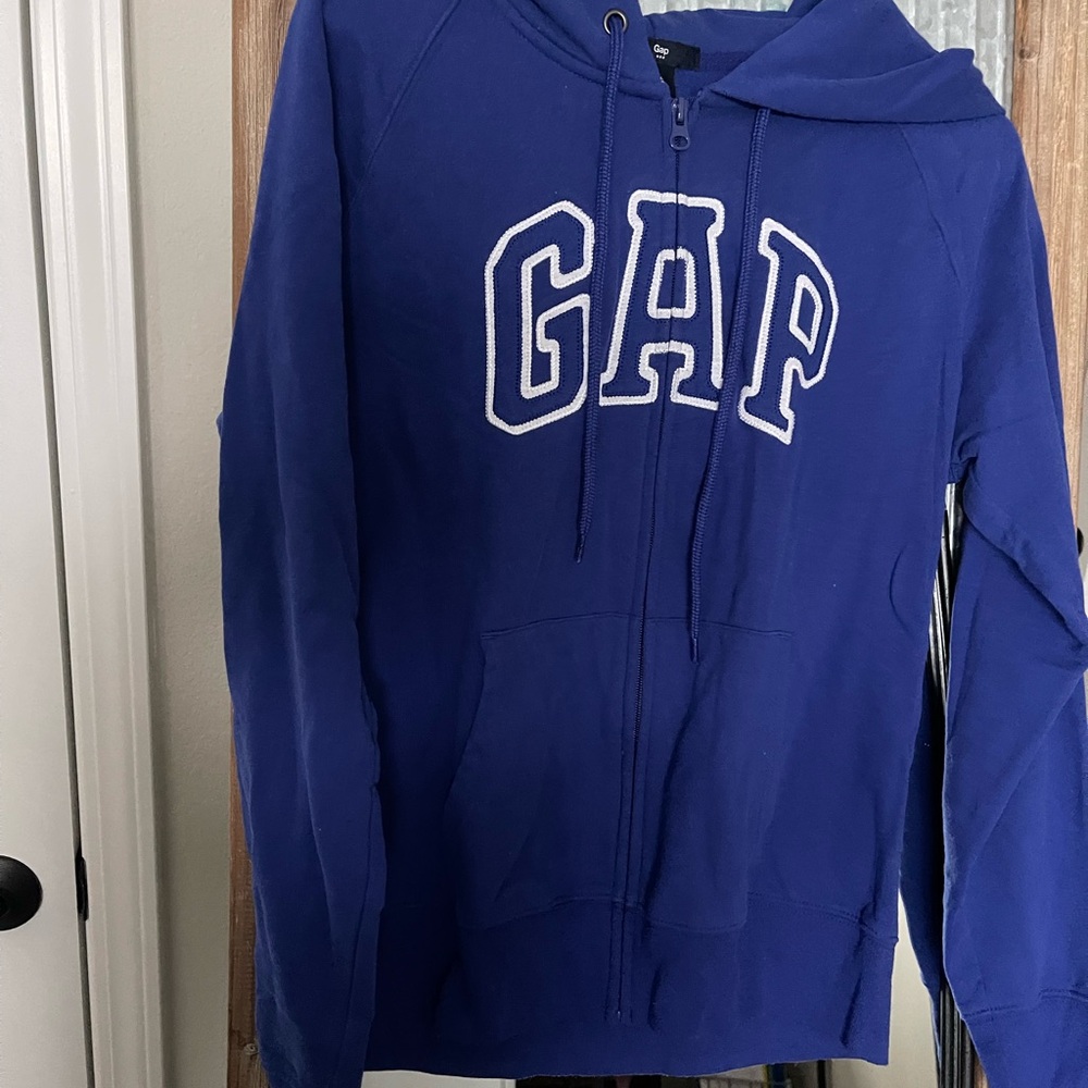 GAP Women’s Blue Hoodie Jacket